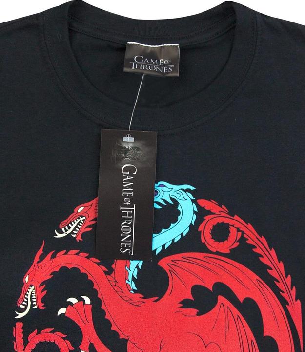 Immagine prodotto Game of Thrones Maglietta con i draghi del ghiaccio e del fuoco (XXL)