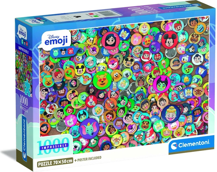Actual product image Clementoni Pzl 1000 Impossible Disney (1000 pieces)