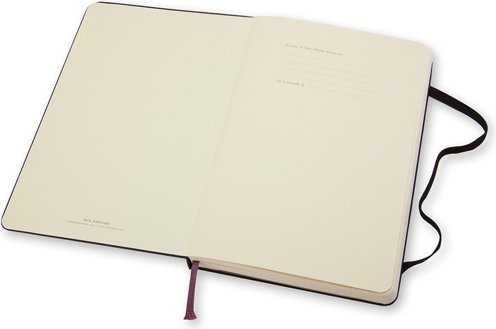 Produktbild Moleskine Notizbuch Classic Pocket (A6, Blanko, Harter Einband)