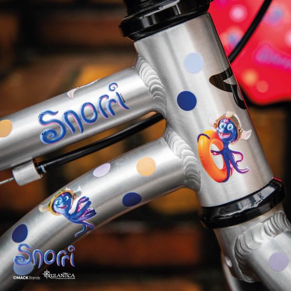 Actual product image Farbviereck Snorri Rulantica from the Europapark motifs stickers / stickers