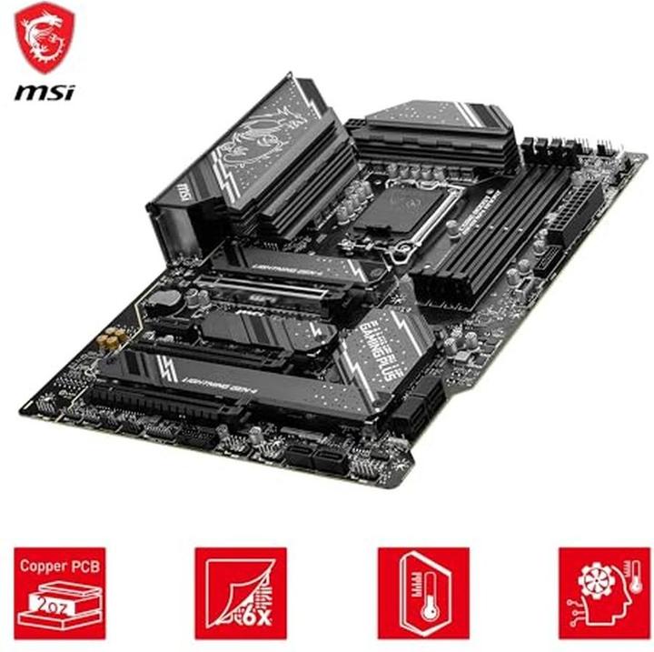 Actual product image MSI Z790 Gaming Plus Wifi (Z790,S1700,ATX,DDR5) (LGA 1700, Intel Z790, ATX)