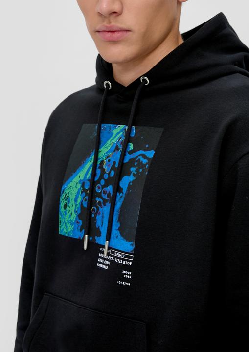Produktbild s.Oliver Sweatshirt Sweatshirt mit Grafikprint (L)