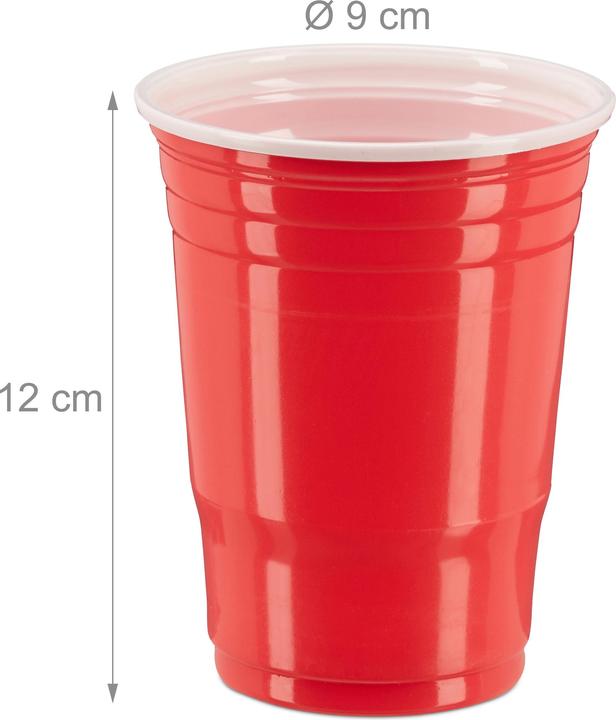 Produktbild Relaxdays Beerpongbecher (50 x)