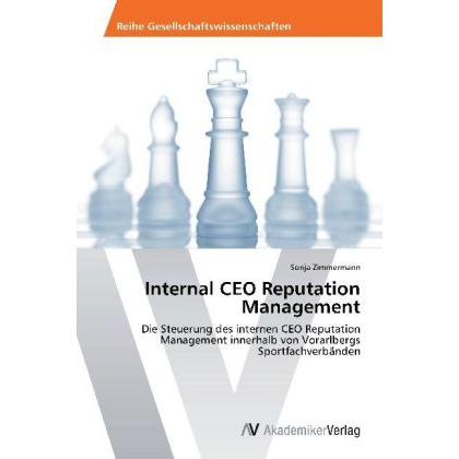 Internal CEO Reputation Management, Fachbücher von Sonja Zimmermann