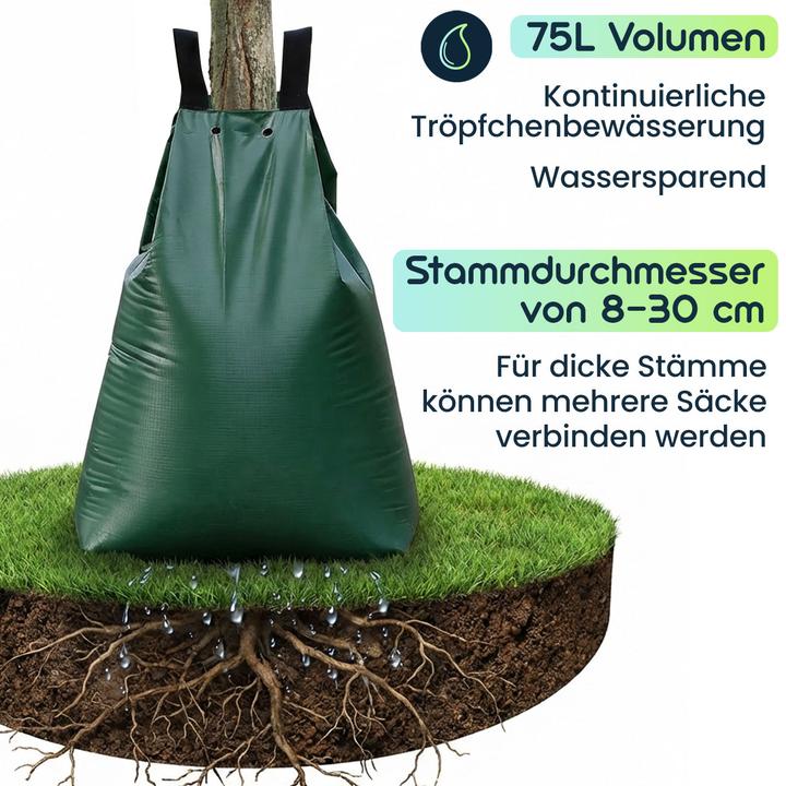 Actual product image Ideoon 2er-Set Baum-Bewässerungssack (Tree watering bag)