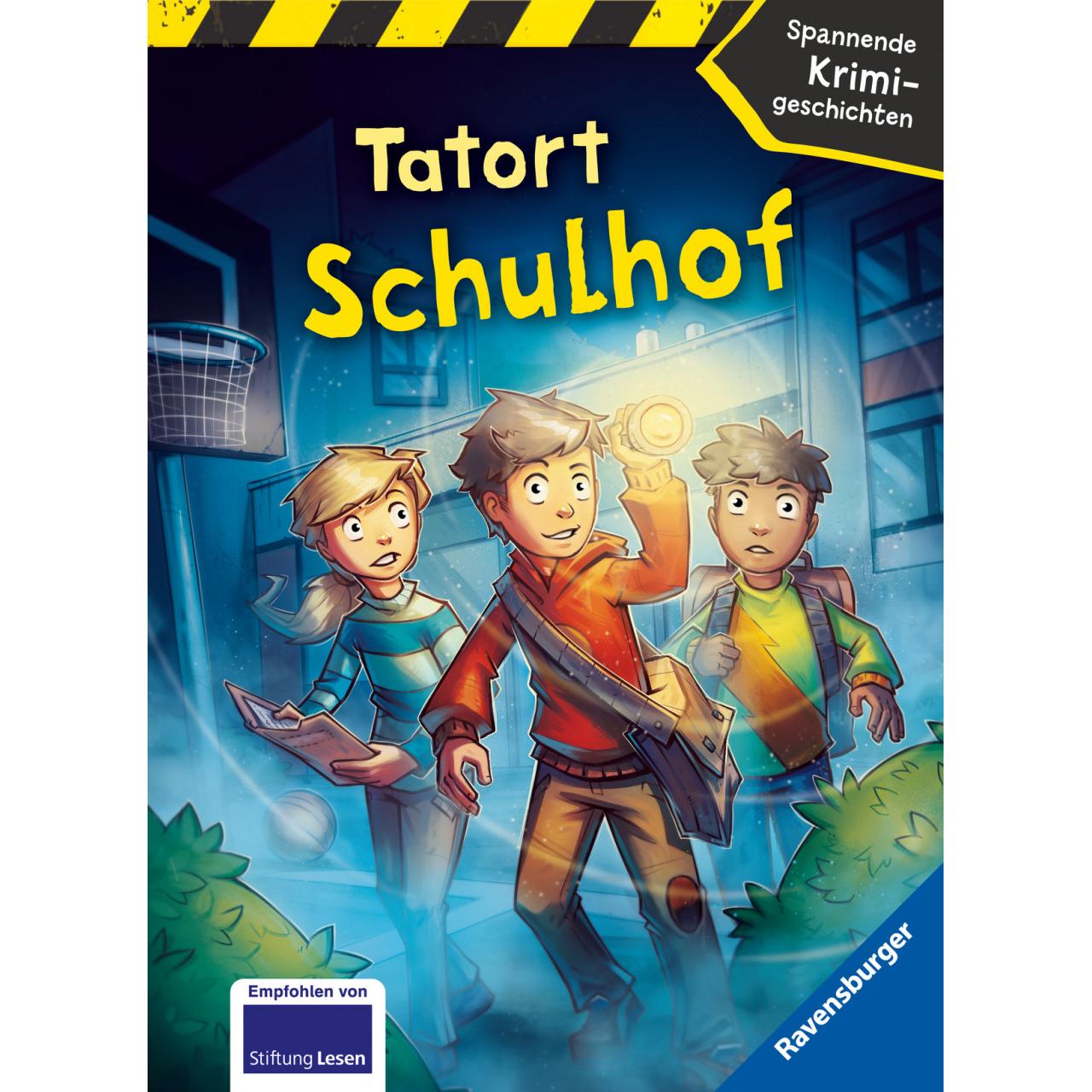 Tatort Schulhof - Spannende Krimigeschichten, Kinderbücher von Andreas Schlüter, Irene Margil, Hermien Stellmacher