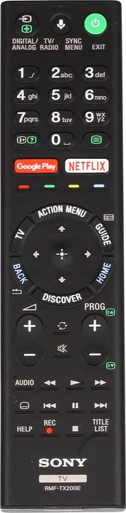 Sony RMF-TX200E Fernbedienung (Gerätespezifische Fernbedienung, Infrarot)