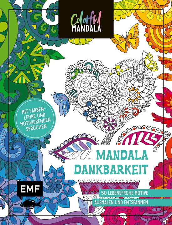 Actual product image Colourful Mandala - Gratitude