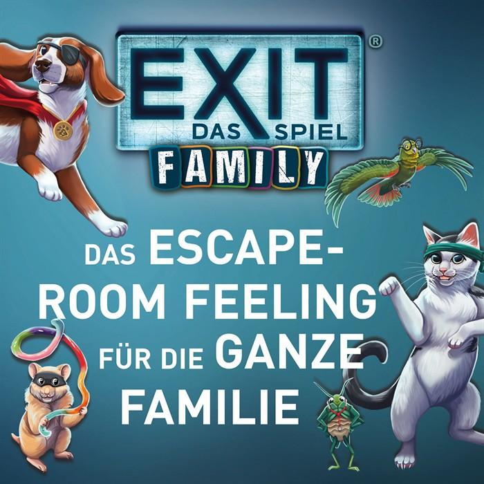 Produktbild Kosmos EXIT - Family: Schloss Gemeinstein/Mission Candyland (Deutsch)