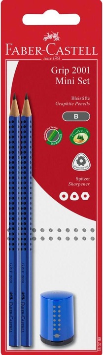 Immagine prodotto Faber-Castell Set impugnatura matita rosso (B, 1 x)