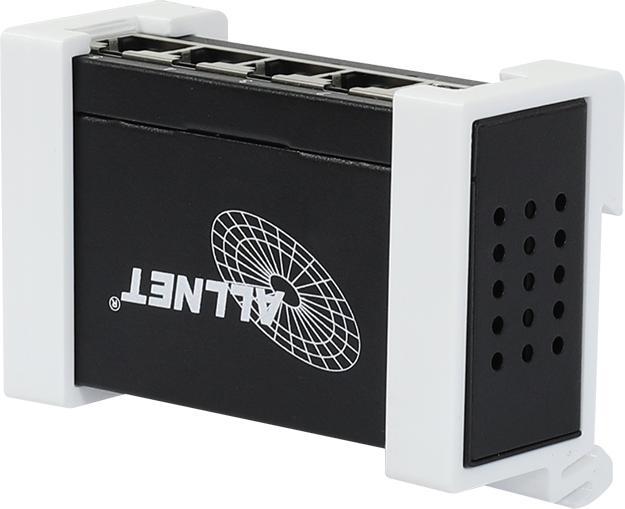 Image du produit Allnet Shelly &bull Rail DIN &bull "Pro Distribution Switch 4" &bull 4x Pro Prises &bull 1x LAN (5 ports)