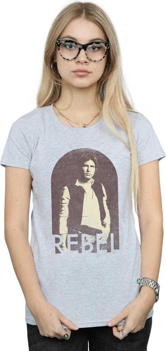 Image du produit Star Wars - T-shirt HAN SOLO REBEL - Femme (L)