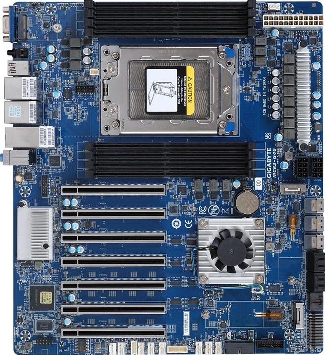 Actual product image Gigabyte MC62-G40 (sWRX8, AMD WRX80, SSI CEB)