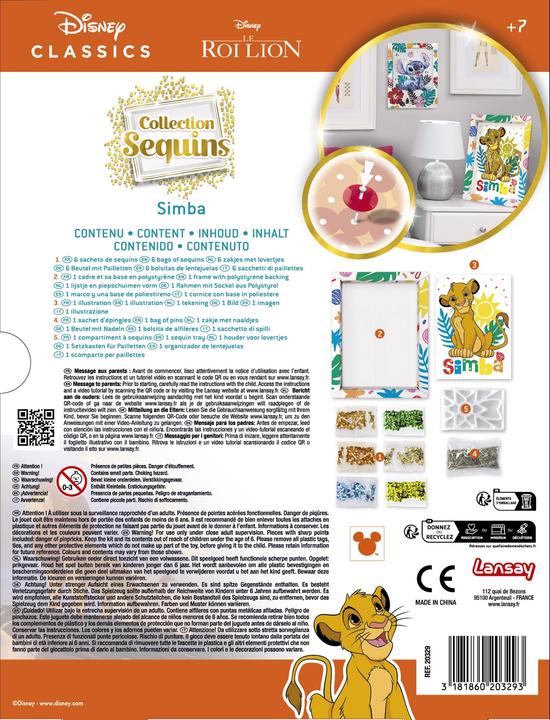 Produktbild Lansay Paillettenkunst Simba