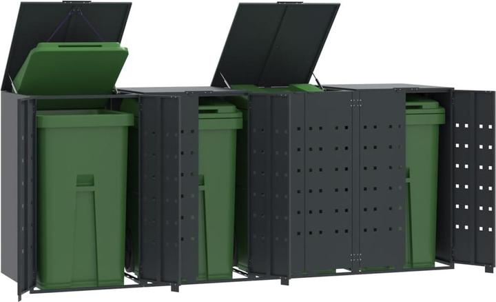 Image du produit vidaXL Mülltonnenbox