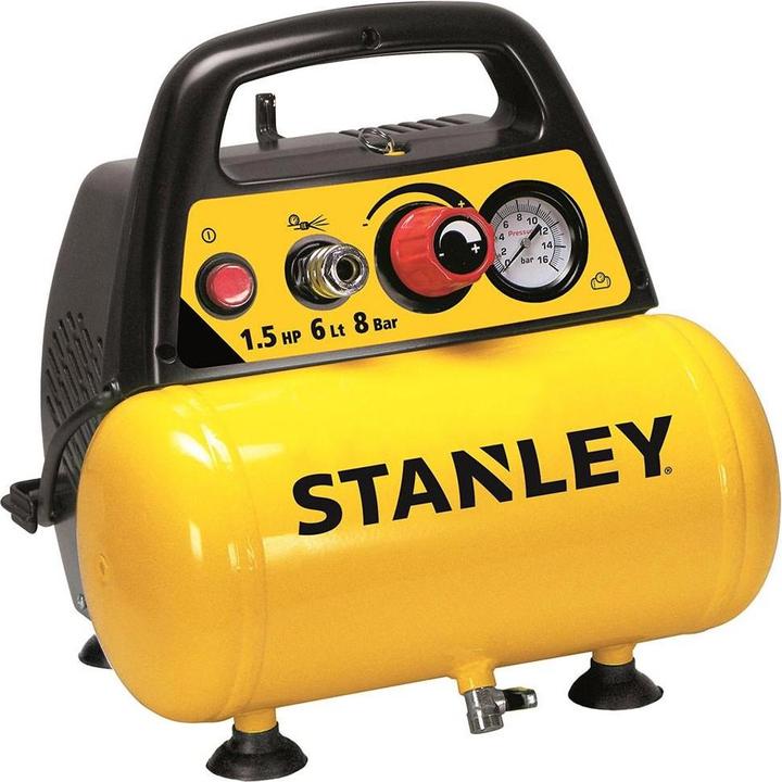 Image du produit Stanley Compresseur Sans Huile 6l + Kit Pneumatique (8 bar, 6 l)