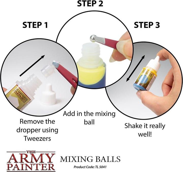 Actual product image Army Painter Mixing balls