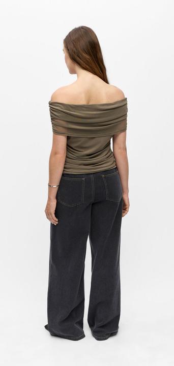 Produktbild Object Gerafftes Off Shoulder Top (XS)