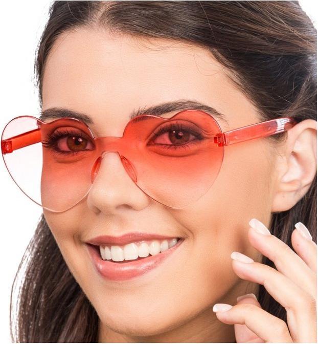 Produktbild Chaks Herz Brille: Rot