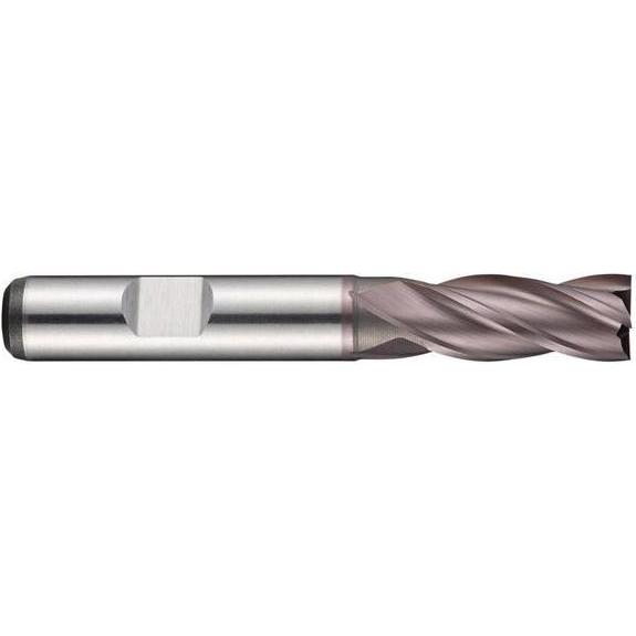 Dormer, Fräser, Schaftfräser C246 DIN 844 K Nenn-Ø 22 mm Schneidenlänge 38 mm HSS-E-PM TiCN 30 ° Schneidenanzahl 5