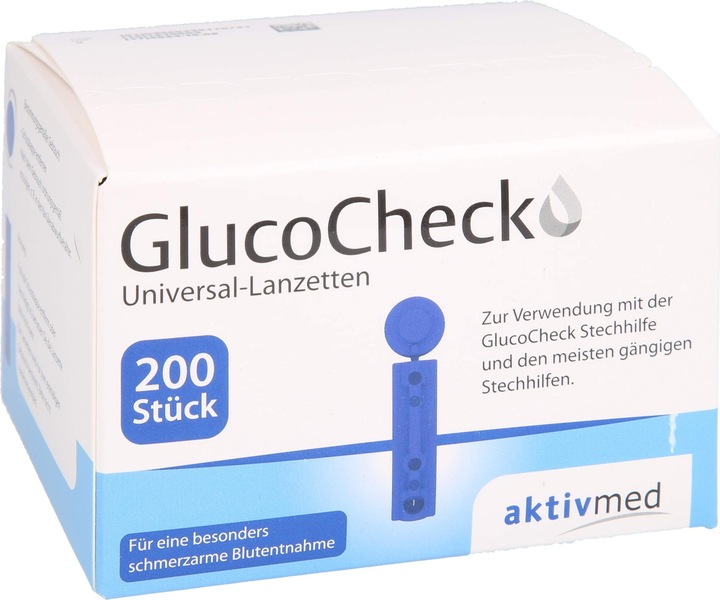 Produktbild Aktivmed GLUCO CHECK Universal-Lanzetten, 200 St LAN (Lanzette)