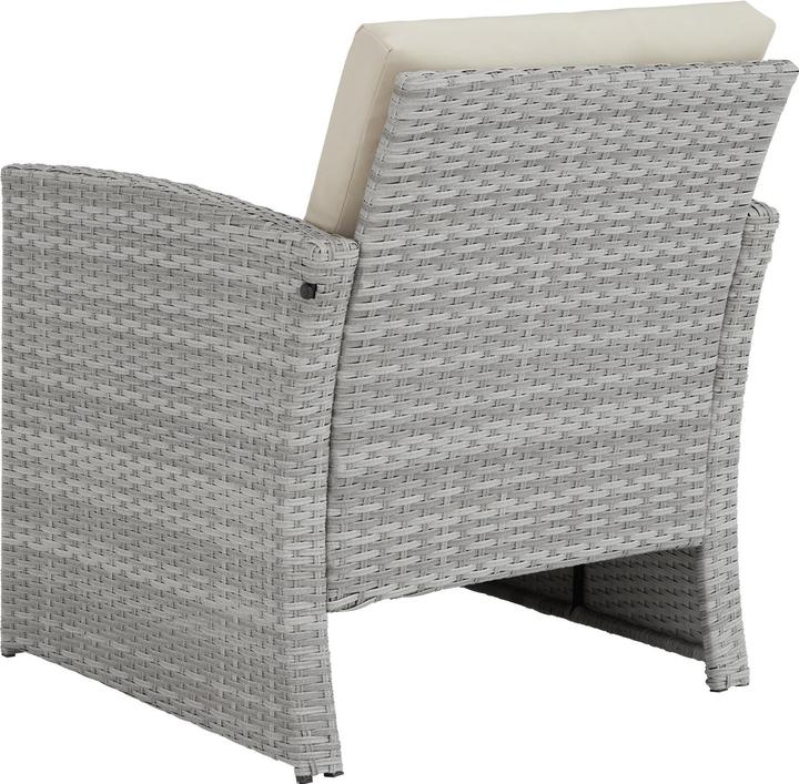Actual product image tectake Rattan garden furniture lounge Lucca, variant 2