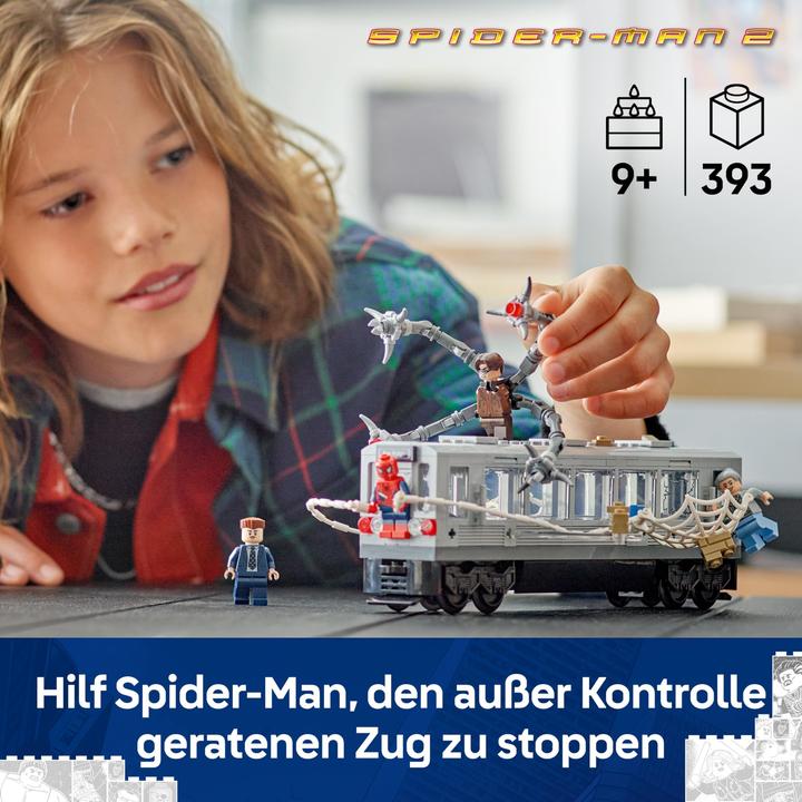 Actual product image LEGO Spider-Man vs. Doc Ock: Showdown in der U-Bahn (LEGO Marvel)