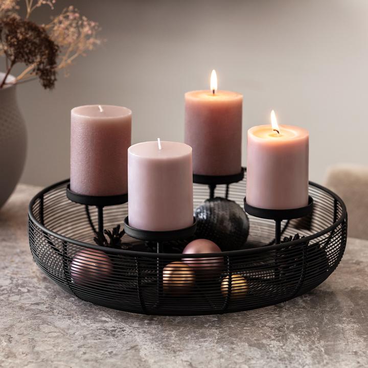 Produktbild Villeroy & Boch Adventskranz Black XMAS (37 x 37 x 10 cm)