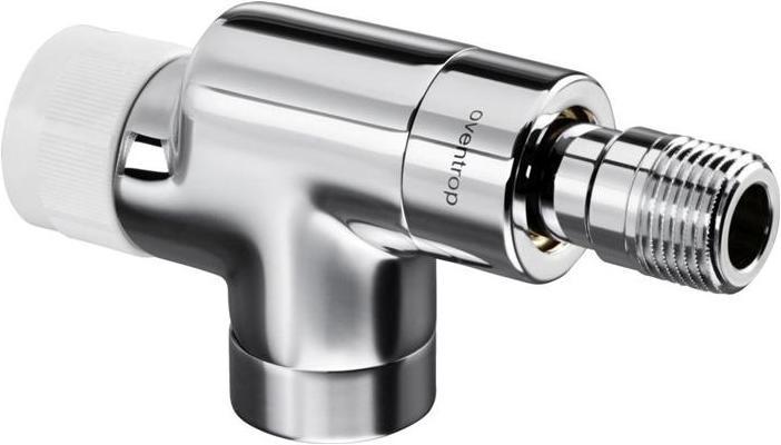 Oventrop OV thermostatic valve series E Axial, DN 15, 1/2inch, PN 10 chrome-plated