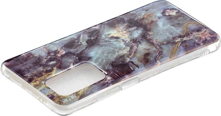 Produktbild Cover-Discount Galaxy A52 - Softes Silikon Gummi Case cyan Marble (Samsung Galaxy A52s 5G, Samsung Galaxy A52 5G, Samsung Galaxy A52)