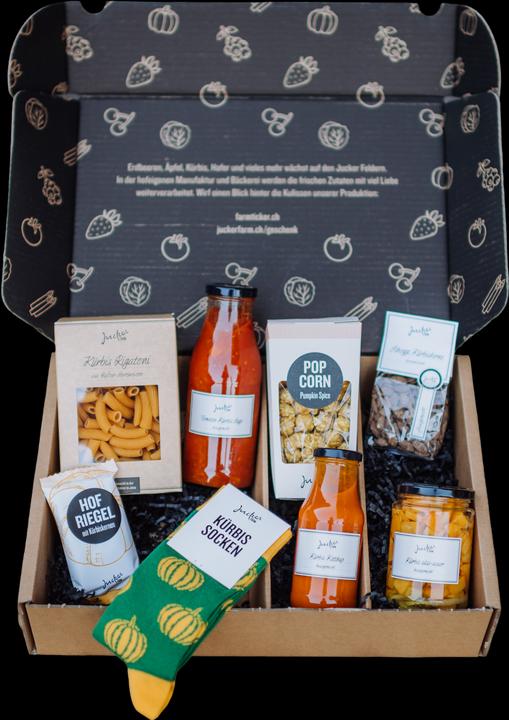 Jucker Farm Scatola con ventaglio a forma di zucca