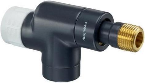 Oventrop OV thermostatic valve series E Axial, DN 15, 1/2inch, PN 10 anthracite
