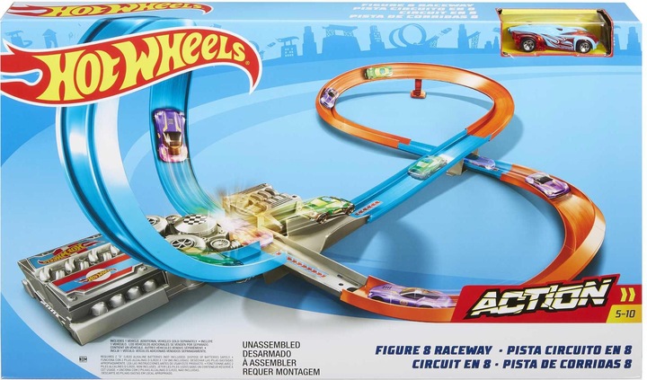 Produktbild Hot Wheels Action Figur 8 Raceway