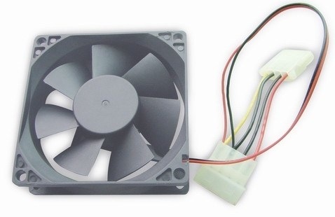 Image du produit Gembird FANCASE-4 Ventilateur pour boîtier PC avec connecteur d'alimentation à 4 broches (80 mm, 1 x)
