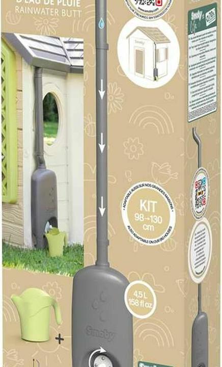 Actual product image Smoby Life playhouse accessories rain barrel