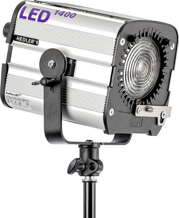 Actual product image Hedler Profilux LED 1400, 5600K mit Fresnellinse, Dimmbar von 5-100% (Studio light)