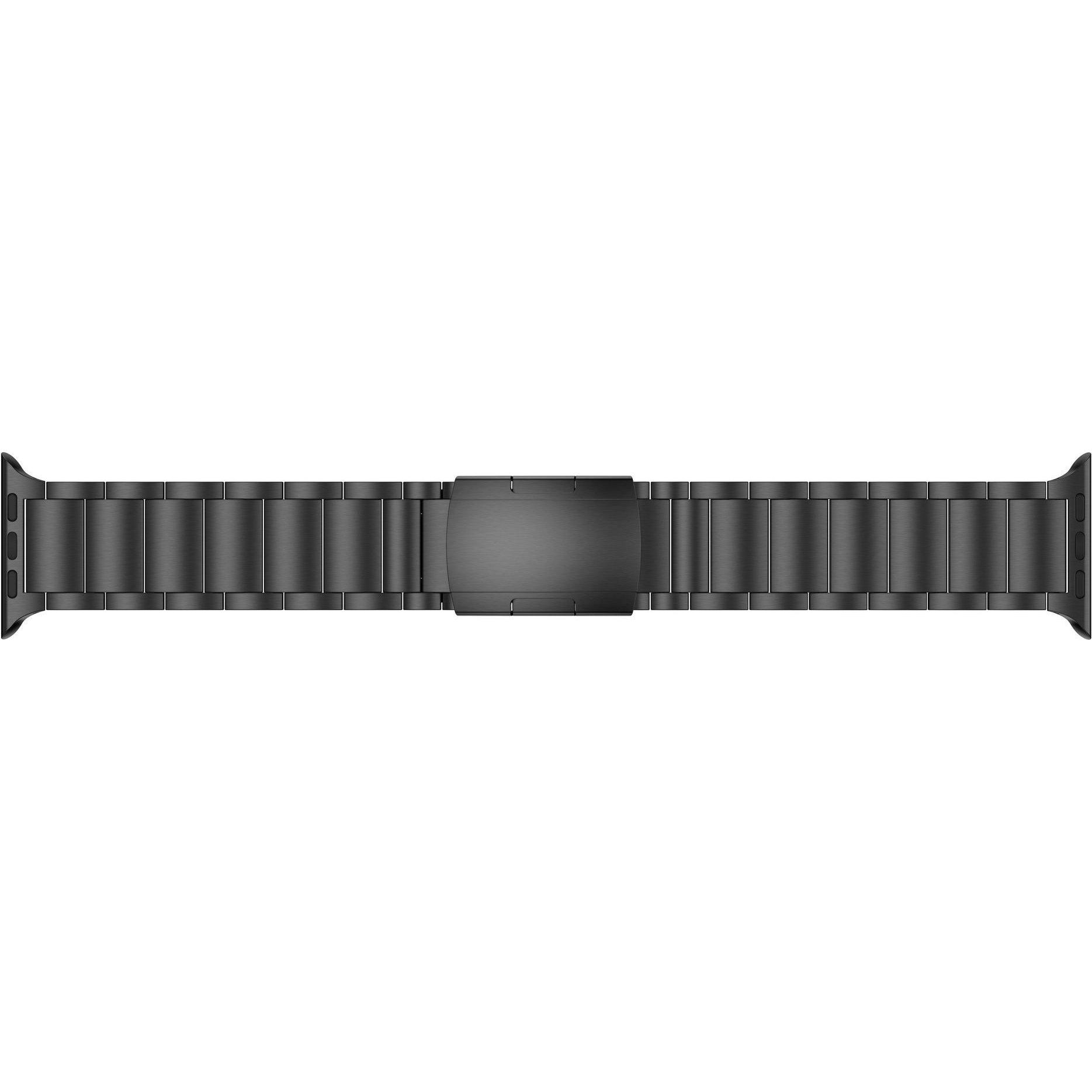 Thumbnail - Strap-it Titanarmband (Titan, Apple Watch), Uhrenarmband, Schwarz