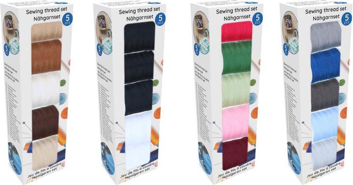 Actual product image Sewing Thread Set 4as 5pc