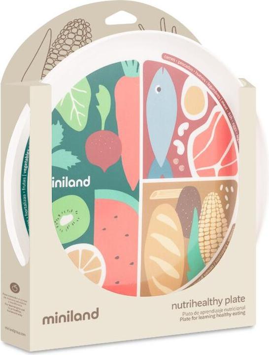 Actual product image Miniland Nutrihealthy Plate