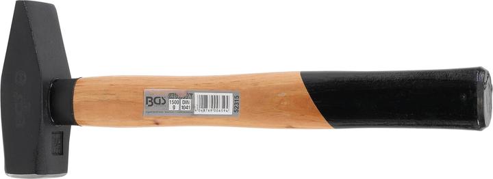 Produktbild BGS Schlosserhammer Hickory-Stiel DIN 1041 1500 g (1706 g)