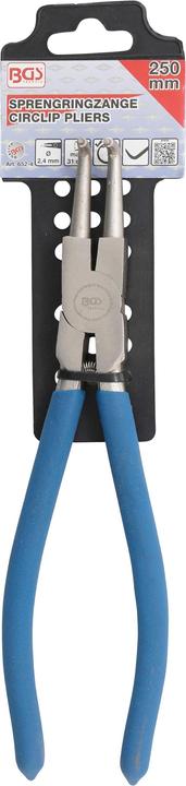 Produktbild BGS Sprengringzange abgewinkelt für Innensprengringe 250 mm (250 mm)