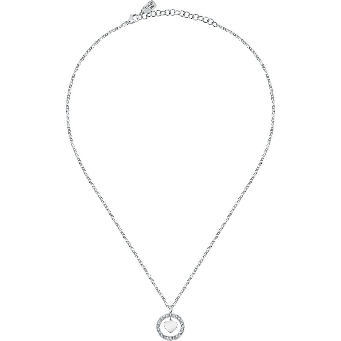 Thumbnail - La Petite Story, Halsschmuck, Love Heart Halskette, (Edelstahl, 40 - 45 cm)