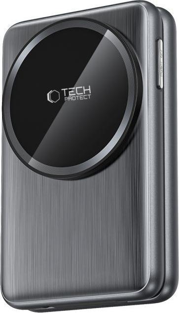 Actual product image Tech-Protect Dock station Universal QI15W-A42 3IN1 MAGNETIC MAGSAFE WIRELESS CHARGER Space Gray (15 W)