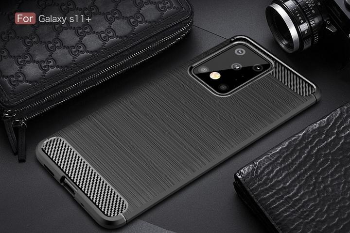Image du produit Screenguard Samsung Galaxy S20 Ultra Housse Carbon Brushed Soft TPU (Samsung Galaxy S20 Ultra)