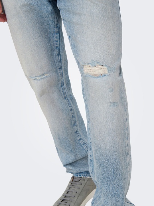 Produktbild Only & Sons ONSEDGE Mittlere Taille Gerade geschnitten Jeans Normal geschnitten jeans (W29/L30)
