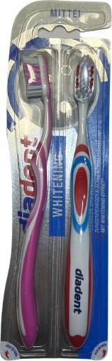 Produktbild Diadent Zahnbürste, weiss, 2 Stücke (2 x)