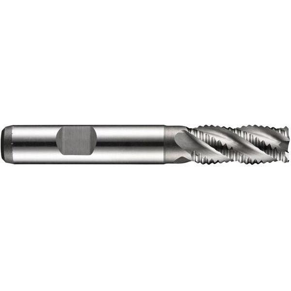 Dormer, Fräser, Schaftfräser C407 DIN 844 K Nenn-Ø 12 mm Schneidenlänge 26 mm HSS-E-PM Blank 35 ° Schneidenanzahl 4