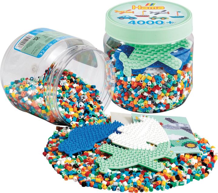 Image du produit Hama Strijkkralenset en pot, 4000pcs.