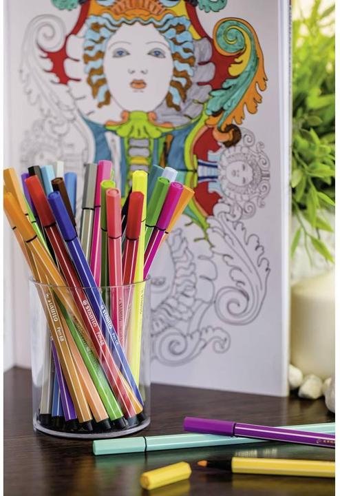 Produktbild STABILO Fasermaler Pen (farbsortiert, 20 x)