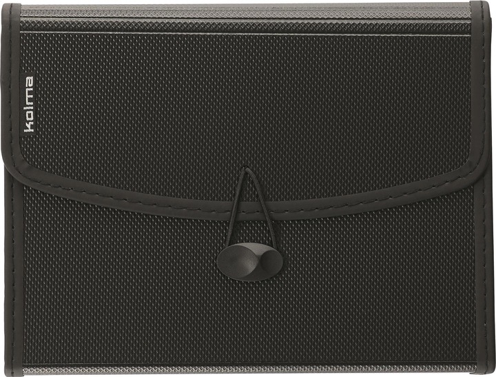 Kolma Compartment folder Selection A5 Recycling 12 tabs black (A5, 1 x)
